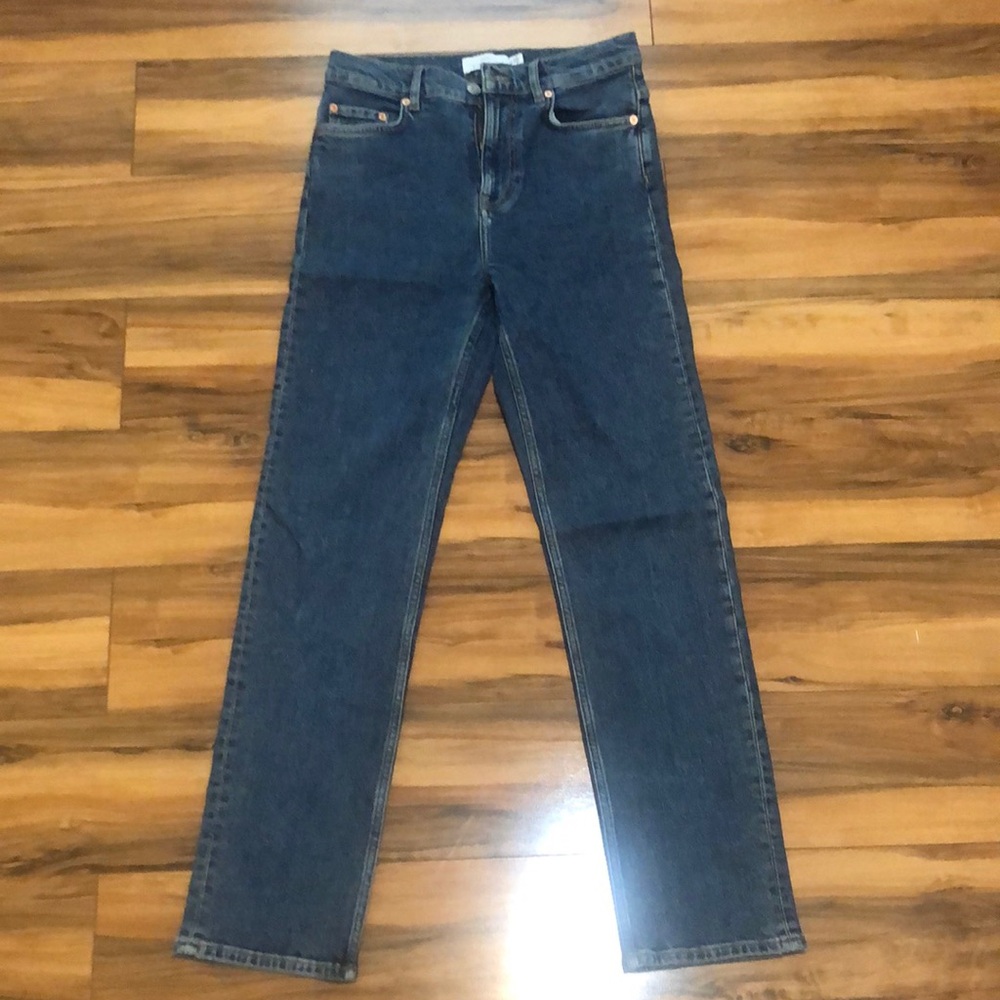 ~And Other Stories~ Straight Leg Medium Wash Jeans 27” Waist